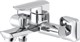 AQUANET Cinetic Смеситель для ванны, цвет хром AQUANET-216753 - фото 336054