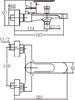 AQUANET Passion Смеситель для ванны, цвет черный AQUANET-243295 - фото 336069