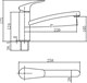 AQUANET Static Смеситель для кухни, цвет хром AQUANET-237446 - фото 336125