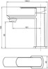 AQUANET Cinetic Смеситель для раковины, цвет хром AQUANET-216752 - фото 336149