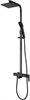 AQUANET Gotic Душевая стойка, цвет черный AQUANET-AF440-72-S-B - фото 336229