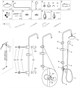 AQUANET Passion Душевая стойка, цвет черный AQUANET-AF300-70-R-B - фото 336248