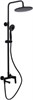 AQUANET Passion Душевая стойка, цвет черный AQUANET-AF300-72-R-B - фото 336256