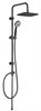 AQUANET Passion Душевая стойка, цвет черный AQUANET-AF300-70-RC-B - фото 336265