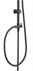 AQUANET Passion Душевая стойка, цвет черный AQUANET-AF300-70-S-B - фото 336282