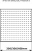 AQUANET Passion Верхний душ квадратный Размер 20x20 см, цвет хром AQUANET-AF301-84-SM - фото 336375
