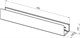 AQUANET Полка Магнум Н 70x12 белая матовая, с крючками AQUANET-341540 - фото 336653