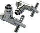AQUANET Вентиль для полотенцесушителя 3/4" x 1/2"г/ш, угловой крест, отражатель SMT8200SCH0405/2C AQUANET-SMT8200SCH0405/2C - фото 336772