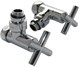 AQUANET Вентиль для полотенцесушителя 3/4" x 1/2"г/ш, угловой крест, отражатель SMT8200SCH0405/2C AQUANET-SMT8200SCH0405/2C - фото 336773
