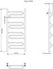 AQUANET Полотенцесушитель водяной Paolo 1000x500, хром AQUANET-266734 - фото 336836