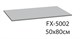 FIXSEN Коврик для ванной Link белый 50х80 см. (FX-5002W) FX-5002W - фото 336963