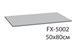 FIXSEN Коврик для ванной Link серый 50х80 см. (FX-5002K) FX-5002K - фото 336969
