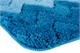 FIXSEN Коврик для ванной Deep голубой 50х80 см. (FX-5003C) FX-5003C - фото 337001