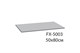 FIXSEN Коврик для ванной Deep голубой 50х80 см. (FX-5003C) FX-5003C - фото 337002