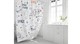 FIXSEN Штора для ванной Design Space (FX-2508) FX-2508 - фото 337057