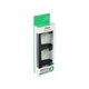 FIXSEN Планка 3 крючка PRACTICA, черный (FX-805B-3) FX-805B-3 - фото 337355