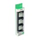 FIXSEN Планка 4 крючка PRACTICA, черный (FX-805B-4) FX-805B-4 - фото 337358