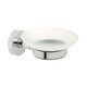 FIXSEN Мыльница стекло хром  Comfort Chrome (FX-85008) FX-85008 - фото 337708