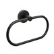 FIXSEN Полотенцедержатель кольцо черный Comfort  Black (FX-86011) FX-86011 - фото 337749