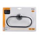 FIXSEN Полотенцедержатель кольцо черный Comfort  Black (FX-86011) FX-86011 - фото 337751