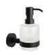 FIXSEN Дозатор жидкого мыла черный  Comfort  Black (FX-86012) FX-86012 - фото 337753