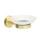 FIXSEN Мыльница стекло золото-сатин  Comfort Gold (FX-87008) FX-87008 - фото 337772
