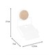 FIXSEN Бумагодержатель с крышкой Magic White (FX-47010) FX-47010 - фото 337900