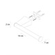 FIXSEN Бумагодержатель без крышки TREND GRAPHITE (FX-98010B) FX-98010B - фото 337967