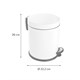 FIXSEN Ведро с крышкой HoReCa (5 л) белый (FX-34024W) FX-34024W - фото 338017