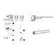 FIXSEN Полотенцедержатель рога 2-ой  Lux Satin, сатин (FX-16002A) FX-16002A - фото 338086