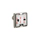 FIXSEN Крючок одинарный  Lux Satin, сатин (FX-16005) FX-16005 - фото 338090