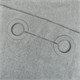FIXSEN Шторка для ванной серая Linum (FX-1535K) FX-1535K - фото 338106