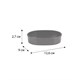FIXSEN Мыльница  ROUND BLACK (FX-454-4) FX-454-4 - фото 338203