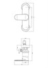 AQUATEK AQ1860BGM НИКА Смеситель для душа, оружейная сталь AQ1860BGM - фото 338519