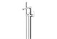 AQUATEK AQ1845CR НИКА Смеситель для ванны напольный, хром AQ1845CR - фото 338586