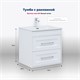 AQUANET Boston New Тумба под раковину напольная / подвесная ширина 60 см, цвет белый AQUANET-306367 - фото 339009