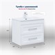 AQUANET Boston New Тумба под раковину напольная / подвесная ширина 70 см, цвет белый AQUANET-339599 - фото 339017