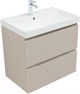 AQUANET Jane (Flat) Тумба под раковину напольная / подвесная ширина 70 см, цвет бежевый AQUANET-343976 - фото 339072