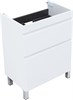 AQUANET Slim Тумба под раковину напольная ширина 60 см, цвет белый AQUANET-346042 - фото 339211