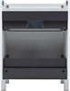 AQUANET Slim Тумба под раковину напольная ширина 60 см, цвет белый AQUANET-346042 - фото 339219