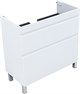 AQUANET Slim Тумба под раковину напольная ширина 80 см, цвет белый AQUANET-346044 - фото 339249