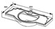 AQUANET Yatao Aquanet Раковина на тумбу ширина 85 см, цвет белый AQUANET-YB-1085 - фото 339394