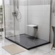 WASSERKRAFT Wiese 84T Душевой поддон прямоугольный искусственный камень размер 120x90 см, серый WASSERKRAFT 84T07 - фото 339482
