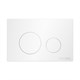 WASSERKRAFT Кнопка смыва, цвет белый WASSERKRAFT WH02 - фото 339505