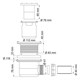 WASSERKRAFT Сифон, цвет белый WASSERKRAFT D454 - фото 339933