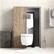 WASSERKRAFT Dill Система инсталляции для унитазов WASSERKRAFT 61TLT.010.ME.BN02 - фото 339962