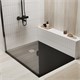 WASSERKRAFT Dill 61T Душевой поддон прямоугольный искусственный камень размер 120x90 см, черный WASSERKRAFT 61T07 - фото 340119