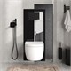 WASSERKRAFT Glan Система инсталляции для унитазов WASSERKRAFT 66TLT.010.ME.BL.MB02 - фото 340130