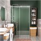 WASSERKRAFT Vils 56R Душевая стенка ширина 90 см, цвет хром WASSERKRAFT 56R07-RP90 - фото 340206