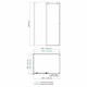 WASSERKRAFT Vils 56R Душевая стенка ширина 90 см, цвет хром WASSERKRAFT 56R07-RP90 - фото 340207